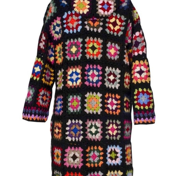 Granny square vintage cardigan - Picture 6 of 7